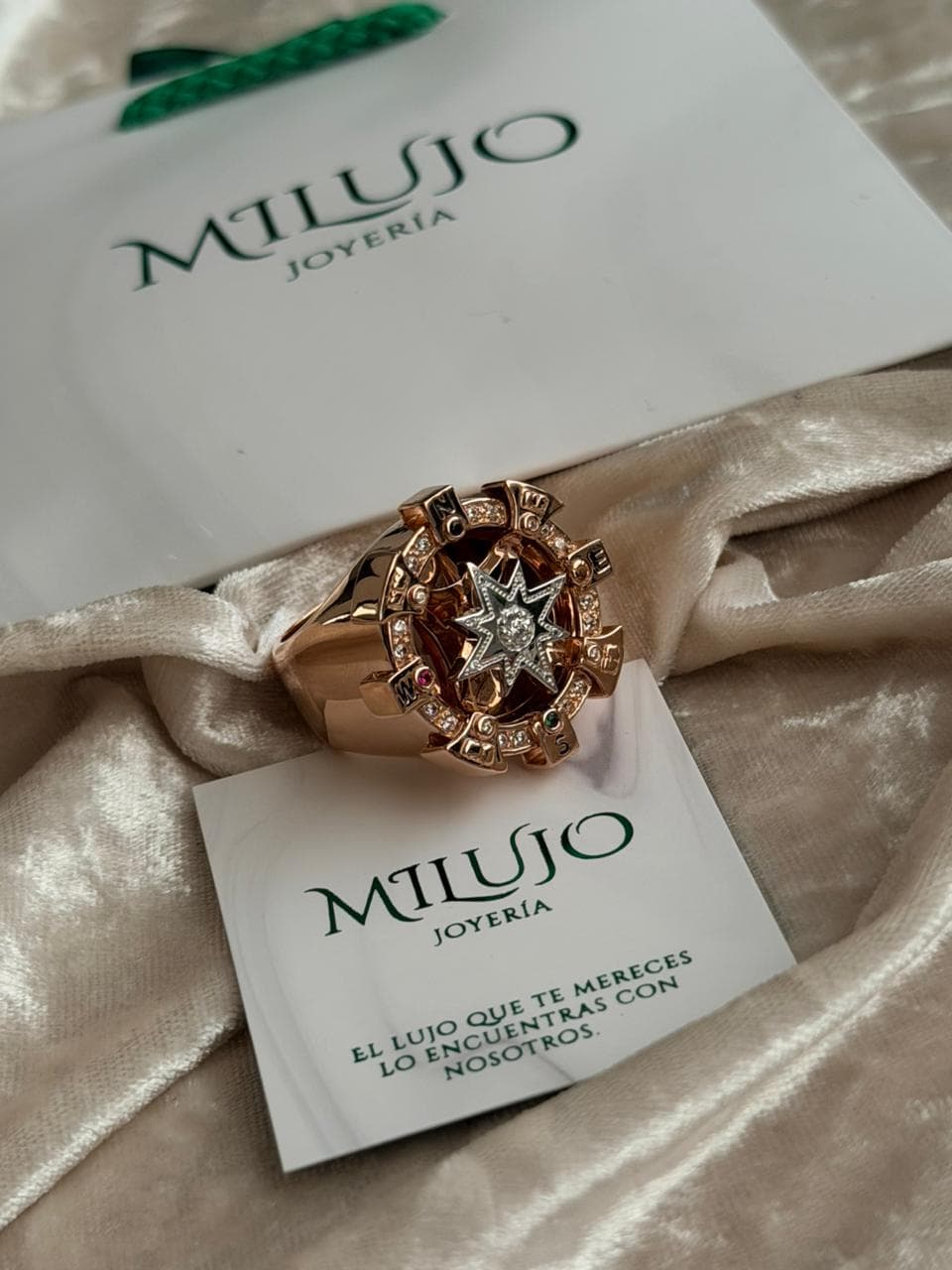 Anillo BRÚJULA ESPECIAL MILUJO