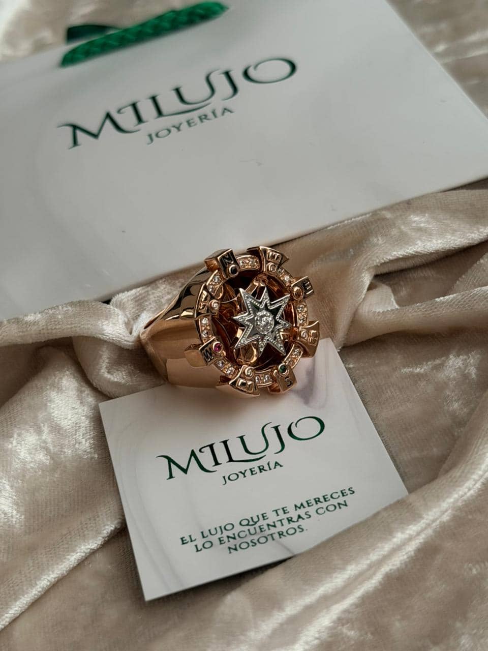 Anillo BRÚJULA ESPECIAL MILUJO